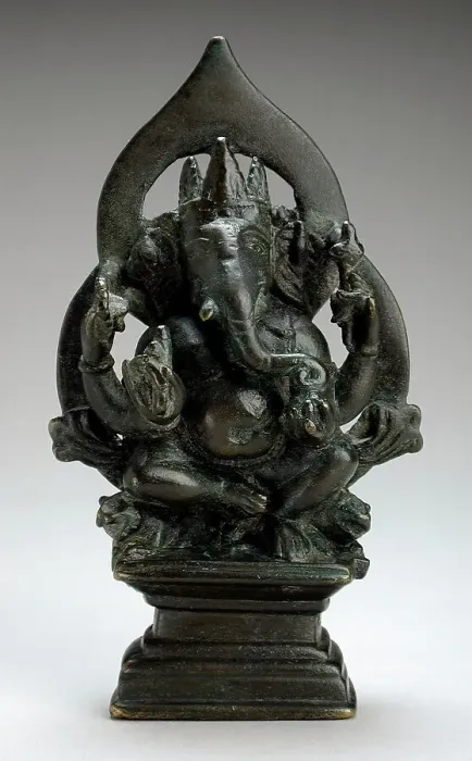 Framed Print : Ganesha, Lord of Obstacles, 10th-11th century. Creator: Unknown Framed Print : Ganesha, Lord of Obstacles, 10th-11th century. Creator: Unknown