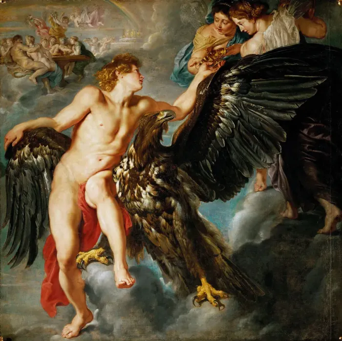 Framed Print : Ganymede, c. 1612. Creator: Rubens, Pieter Paul (1577-1640) Framed Print : Ganymede, c. 1612. Creator: Rubens, Pieter Paul (1577-1640)