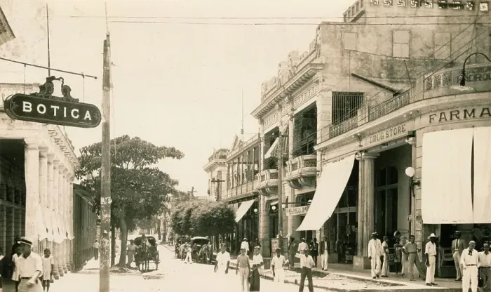 Framed Print : Garcia Street, Guantanamo, Cuba, c1900 Framed Print : Garcia Street, Guantanamo, Cuba, c1900