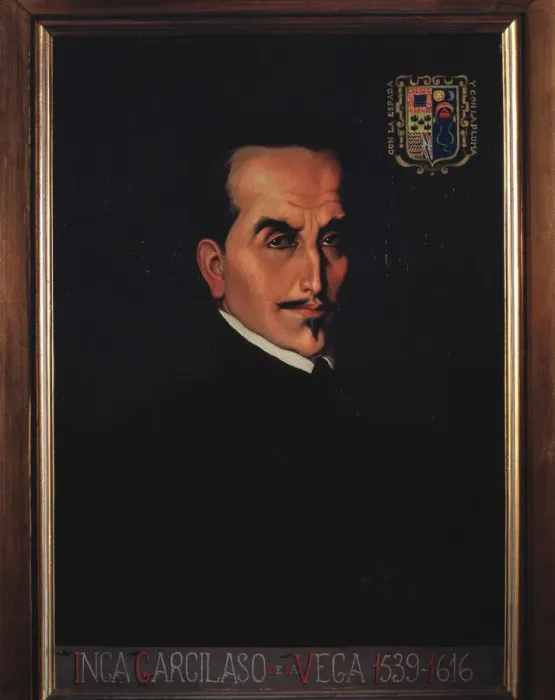 Framed Print : Garcilaso de la Vega El Inca (1539-1616), Peruvian historian Framed Print : Garcilaso de la Vega El Inca (1539-1616), Peruvian historian