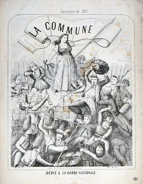 Garde Nationale, Paris Commune, 1871
