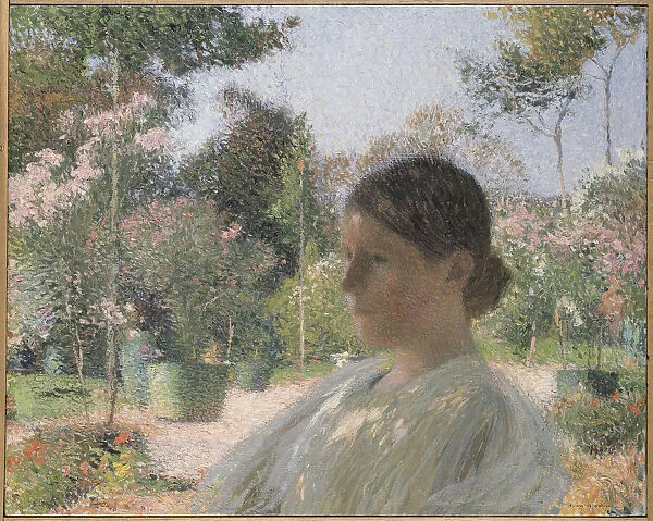 In the Garden, ca 1904. Creator: Martin, Henri (1860-1943)