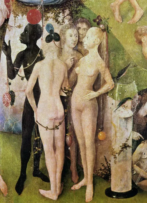 Framed Print : The Garden of Earthly Delights (Detail of the centre panel), c. 1500. Artist: Bosch, Hieronymus (c. 1450-1516) Framed Print : The Garden of Earthly Delights (Detail of the centre panel), c. 1500. Artist: Bosch, Hieronymus (c. 1450-1516)