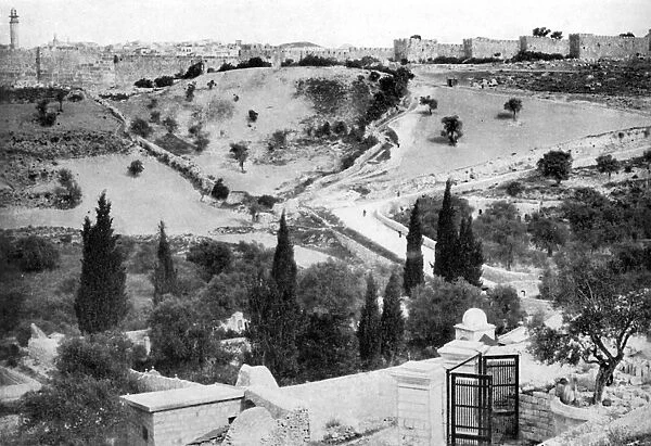 The Garden of Gethsemane and the Holy City of Jerusalem, 1926
