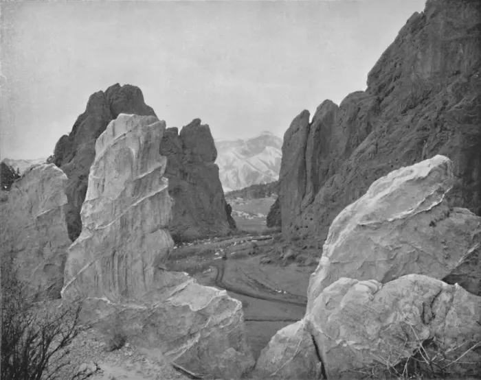 Framed Print : The Garden of the Gods, 19th century Framed Print : The Garden of the Gods, 19th century