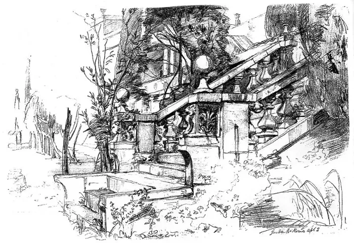 Framed Print : The Garden near Rome, 1848 (c1880-1882). Artist: James Clarke Hook Framed Print : The Garden near Rome, 1848 (c1880-1882). Artist: James Clarke Hook