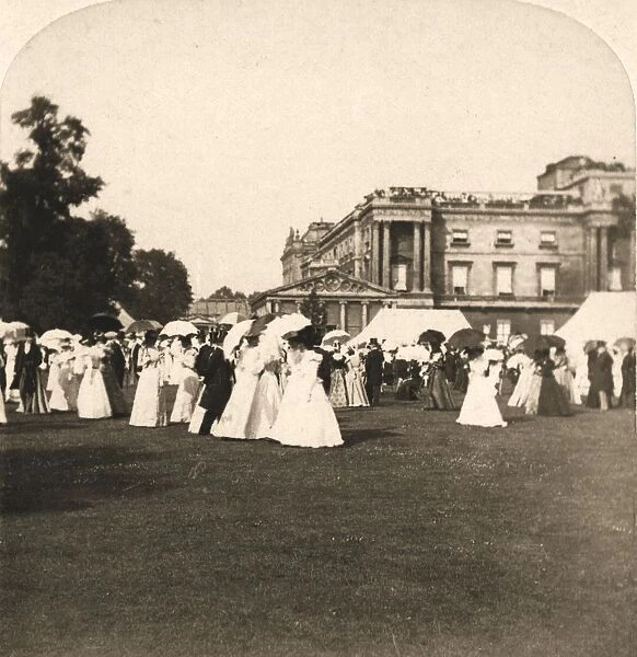 Garden Party, Buckingham Palace, London, England, 1900