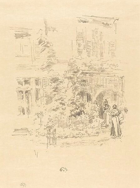 The Garden Porch, 1894. Creator: James Abbott McNeill Whistler