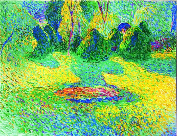 Framed Print : In the Garden of Pretzfeld Castle, 1905 Framed Print : In the Garden of Pretzfeld Castle, 1905