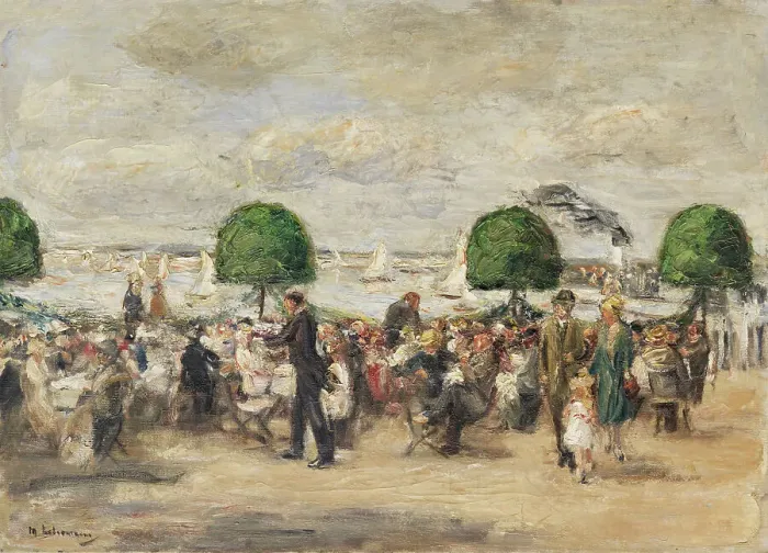 Framed Print : Garden Restaurant at Wannsee - The Schwedenpavillon, c. 1925. Creator: Liebermann, Max (1847-1935). Garden Restaurant at Wannsee - The Schwedenpavillon, c. 1925. Creator: Liebermann, Max (1847-1935) Framed Print : Garden Restaurant at Wannsee - The Schwedenpavillon, c. 1925. Creator: Liebermann, Max (1847-1935). Garden Restaurant at Wannsee - The Schwedenpavillon, c. 1925. Creator: Liebermann, Max (1847-1935)