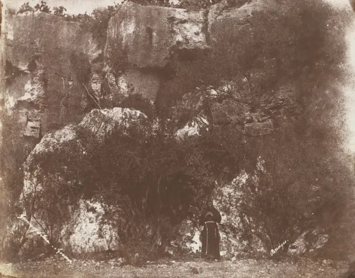 Framed Print : Garden of Selvia, Syracuse, Sicily, 1846. Creator: George Wilson Bridges Framed Print : Garden of Selvia, Syracuse, Sicily, 1846. Creator: George Wilson Bridges