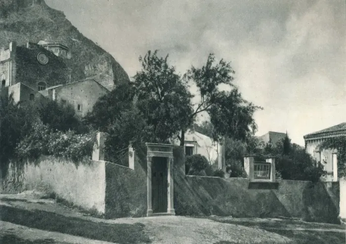 Framed Print : Garden, Taormina, Sicily, Italy, 1927. Artist: Eugen Poppel Framed Print : Garden, Taormina, Sicily, Italy, 1927. Artist: Eugen Poppel