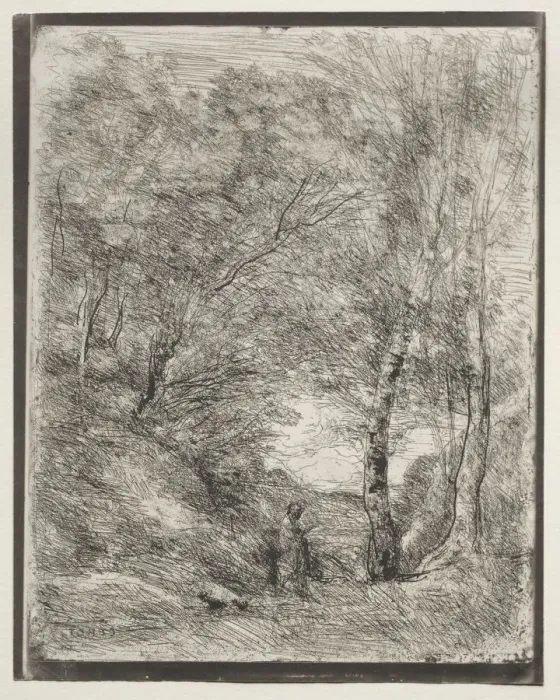 Framed Print : The Gardens of Horace, original impression 1855, printed in 1921 Framed Print : The Gardens of Horace, original impression 1855, printed in 1921