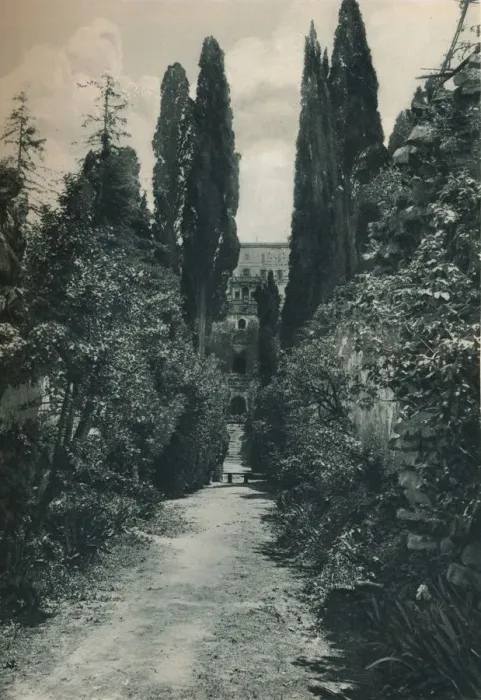 Framed Print : Gardens of the Villa d Este near Tivoli, Rome, Italy, 1927. Artist: Eugen Poppel Framed Print : Gardens of the Villa d Este near Tivoli, Rome, Italy, 1927. Artist: Eugen Poppel