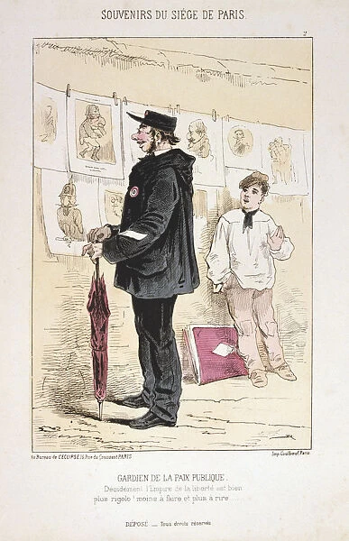 Gardien de la Paix Publique, Siege of Paris, 1870-1871