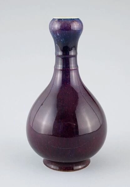 Garlic-Head Vase, Qing dynasty (1644-1911). Creator: Unknown