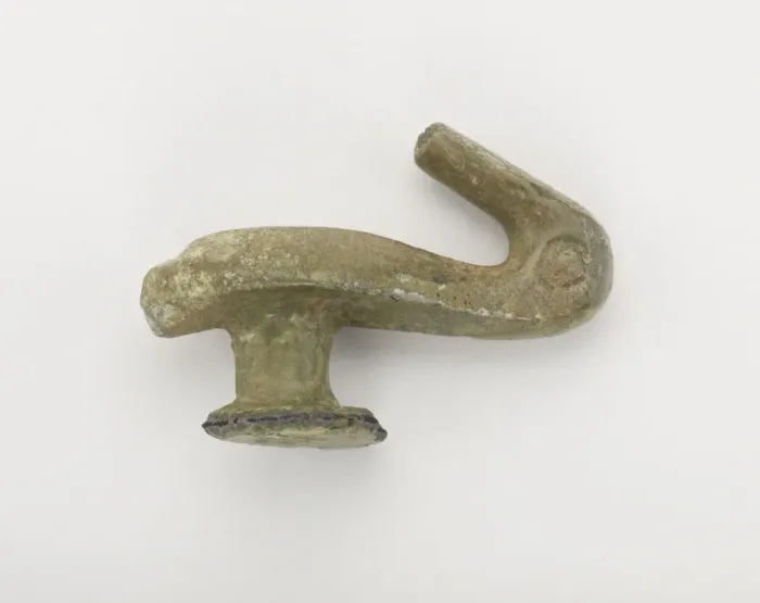 Framed Print : Garment hook (daigou), Eastern Zhou to Western Han dynasty, 3rd century BCE Framed Print : Garment hook (daigou), Eastern Zhou to Western Han dynasty, 3rd century BCE