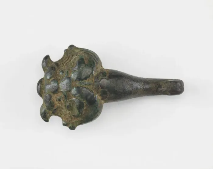 Framed Print : Garment hook (daigou), Han dynasty, 206 BCE-220 CE. Creator: Unknown Framed Print : Garment hook (daigou), Han dynasty, 206 BCE-220 CE. Creator: Unknown