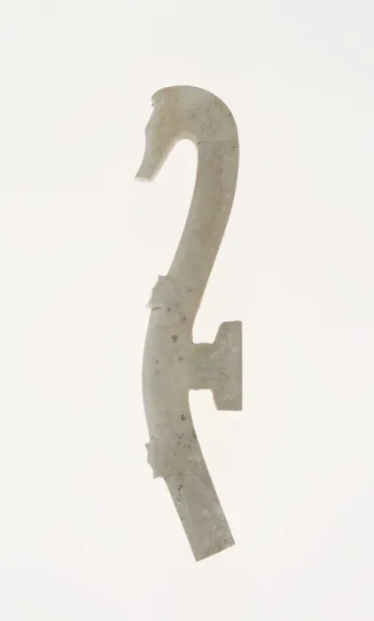 Framed Print : Garment Hook, Western Han dynasty (206 B. C. -A. D. 9). Creator: Unknown Framed Print : Garment Hook, Western Han dynasty (206 B. C. -A. D. 9). Creator: Unknown