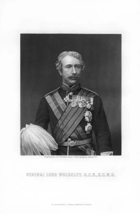 Framed Print : Garnet Joseph Wolseley, 1st Viscount Wolseley, British Field Marshal, 1893. Artist: George J Stodart Framed Print : Garnet Joseph Wolseley, 1st Viscount Wolseley, British Field Marshal, 1893. Artist: George J Stodart