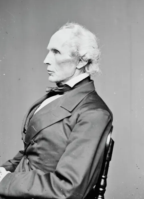 Framed Print : Garrett Davis of Kentucky, between 1855 and 1865. Creator: Unknown Framed Print : Garrett Davis of Kentucky, between 1855 and 1865. Creator: Unknown