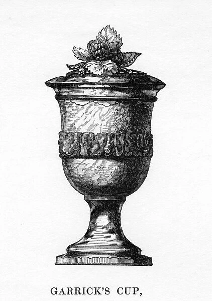 Garricks Cup, carved from Shakespeares mulberry tree, 18th century, (1840)