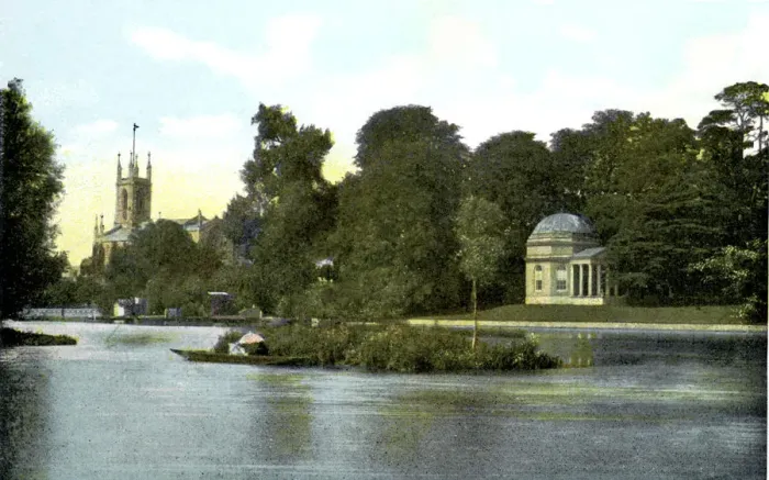 Framed Print : Garricks Villa, Richmond upon Thames, London, 20th Century Framed Print : Garricks Villa, Richmond upon Thames, London, 20th Century