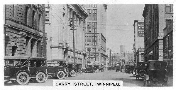 Garry Street, Winnipeg, Manitoba, Canada, c1920s
