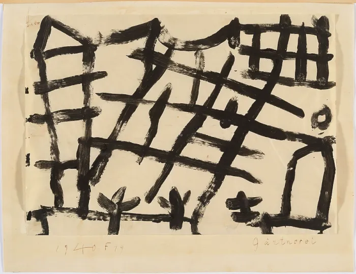 Framed Print : Gartnerei (Gardening), 1940. Creator: Klee, Paul (1879-1940) Framed Print : Gartnerei (Gardening), 1940. Creator: Klee, Paul (1879-1940)