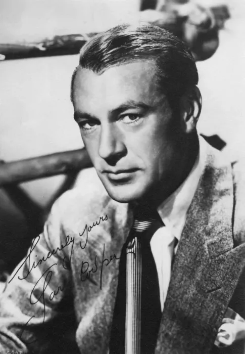 Framed Print : Gary Cooper, American film actor, 20th century Framed Print : Gary Cooper, American film actor, 20th century