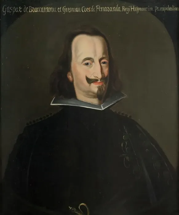 Framed Print : Gaspar de Bracamonte y Gusman, c17th century. Creator: Anon Framed Print : Gaspar de Bracamonte y Gusman, c17th century. Creator: Anon