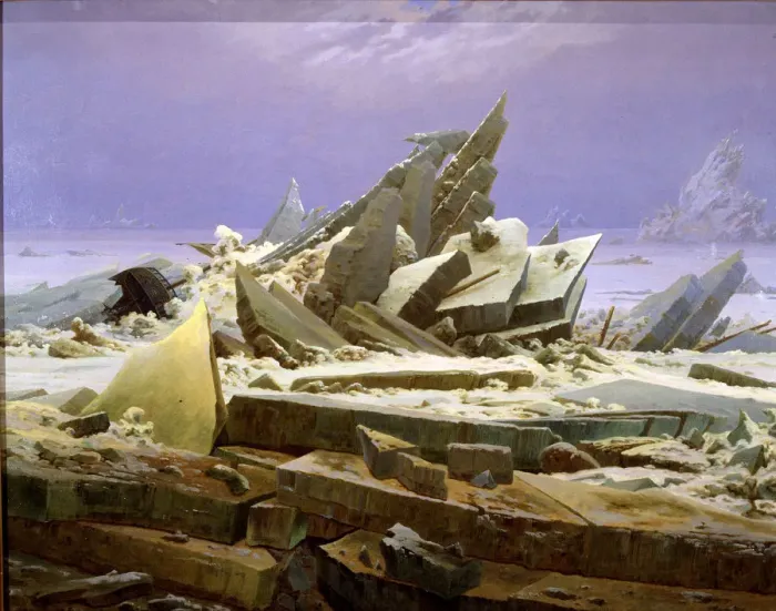 Framed Print : Gaspar David Friedrich Framed Print : Gaspar David Friedrich