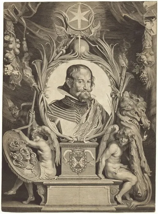 Framed Print : Gaspar de Gusman, Count of Olivares, c. 1626. Creator: Paulus Pontius Framed Print : Gaspar de Gusman, Count of Olivares, c. 1626. Creator: Paulus Pontius