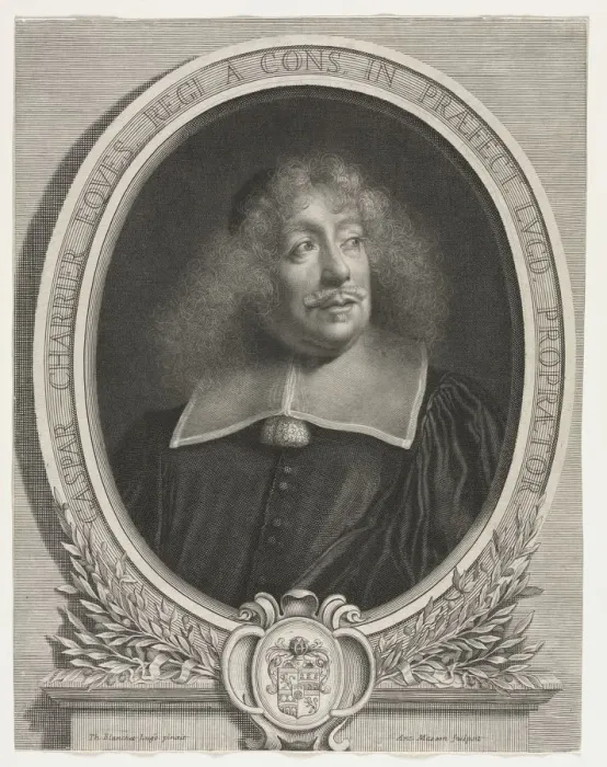 Framed Print : Gaspard Charrier. Creator: Antoine Masson (French, 1636-1700) Framed Print : Gaspard Charrier. Creator: Antoine Masson (French, 1636-1700)