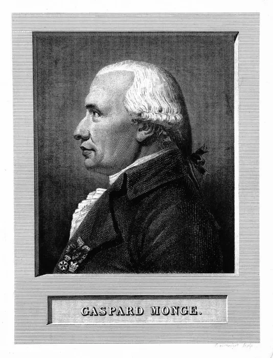Framed Print : Gaspard Monge, Comte de Peluse (1746-1818) Framed Print : Gaspard Monge, Comte de Peluse (1746-1818)