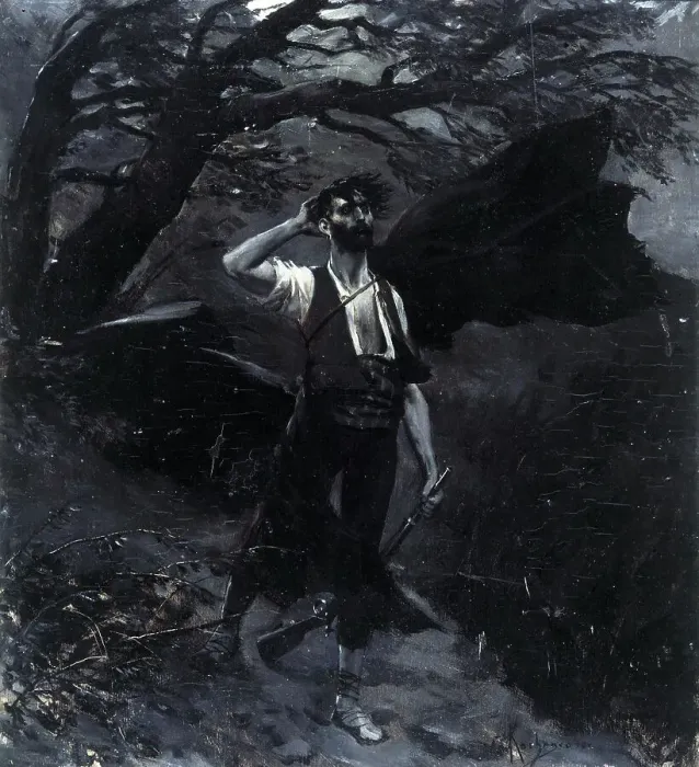 Framed Print : Gastibelza, c1886. Creator: Georges Antoine Rochegrosse