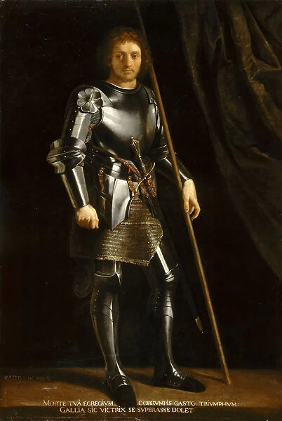 Gaston of Foix, Duke of Nemours (Warrior Saint) After Giorgione. Artist: Champaigne, Philippe, de (1602-1674)