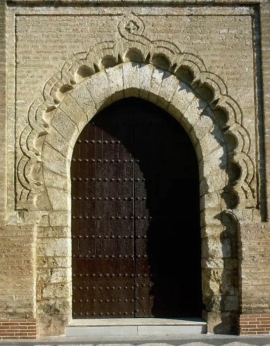 Framed Print : Gate, Santa Maria la Mayor Church, Sanlucar la Mayor, Spain, (2001). Creator: LTL Framed Print : Gate, Santa Maria la Mayor Church, Sanlucar la Mayor, Spain, (2001). Creator: LTL