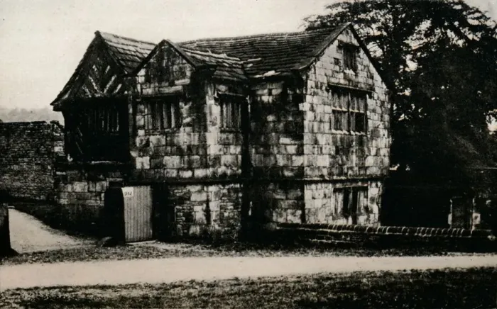 Framed Print : Gatehouse, Kirkless Priory, c1910, (1912). Artist: A Wigglesworth Framed Print : Gatehouse, Kirkless Priory, c1910, (1912). Artist: A Wigglesworth