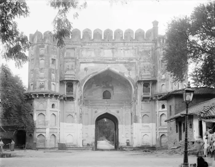 Framed Print : Gateway in Allahabad, Uttar Pradesh, India, 1902. Creator: Kirk & Sons of Cowes Framed Print : Gateway in Allahabad, Uttar Pradesh, India, 1902. Creator: Kirk & Sons of Cowes