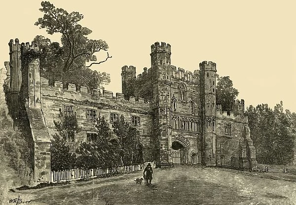 Gateway of Battle Abbey, 1898. Creator: Unknown