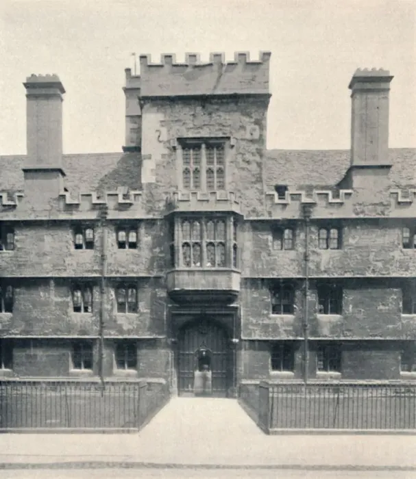 Framed Print : The Gateway, Wadham College, Oxford, 1903 Framed Print : The Gateway, Wadham College, Oxford, 1903