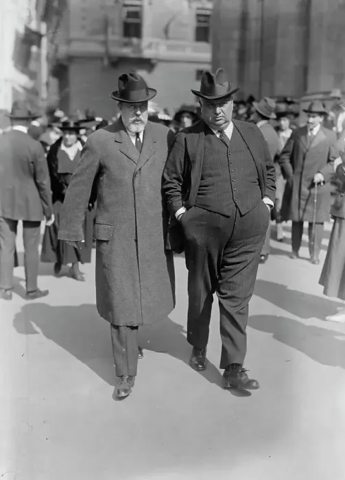Framed Print : Gatti-Casazza & A. Seligsberg, 1917. Creator: Bain News Service Framed Print : Gatti-Casazza & A. Seligsberg, 1917. Creator: Bain News Service