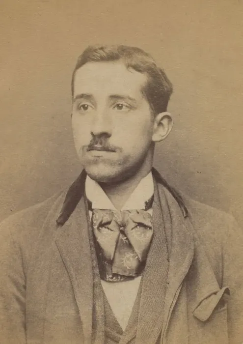 Framed Print : Gauche. Henri. 24 ans, ne le 7 / 2 / 60 a Paris. Rentier. Anarchiste. 1884 Framed Print : Gauche. Henri. 24 ans, ne le 7 / 2 / 60 a Paris. Rentier. Anarchiste. 1884