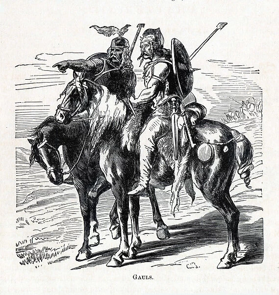 Gauls, 1882. Artist: Anonymous