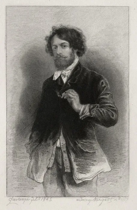 Framed Print : Gavarni, 1867. Creator: Adrien Nargeot (French, 1837-) Framed Print : Gavarni, 1867. Creator: Adrien Nargeot (French, 1837-)