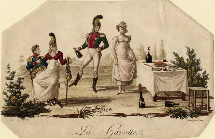 Framed Print : Gavotte, c. 1815. Artist: Meynier Saint-Fal (1762-1840) Framed Print : Gavotte, c. 1815. Artist: Meynier Saint-Fal (1762-1840)