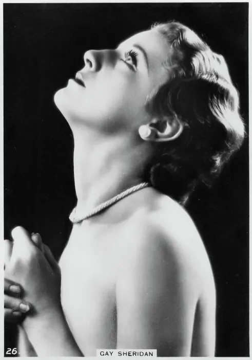 Framed Print : Gay Sheridan, American film actress, c1938 Framed Print : Gay Sheridan, American film actress, c1938