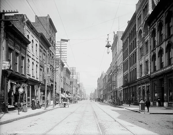 Gay Street, Knoxville, Tenn. between 1900 and 1910. Creator: Unknown