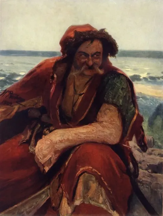 Framed Print : Gaydamak, 1902, (1965). Creator: Il ya Repin Framed Print : Gaydamak, 1902, (1965). Creator: Il ya Repin